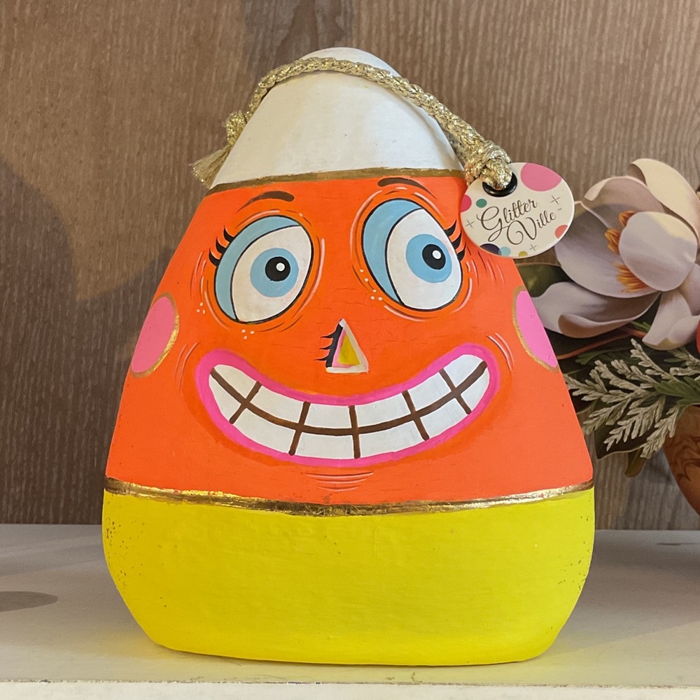 NWt CARL CANDY CORN BY GLITTERVILLE